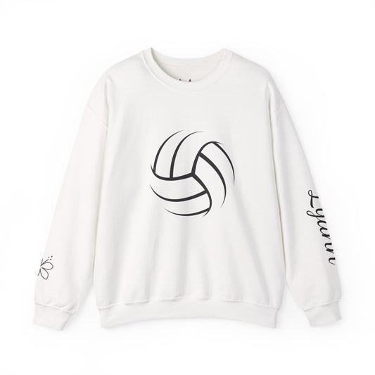 Volley Sweatshirt -Custom Name on Sleeve!