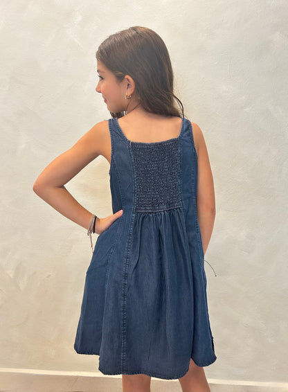 Denim dress