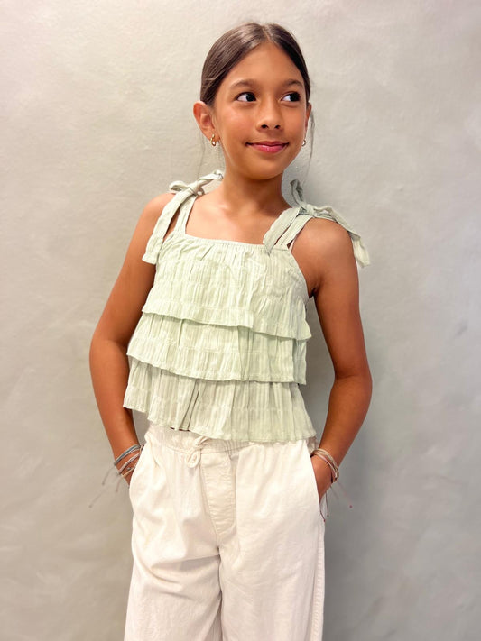 Sage Breeze Top